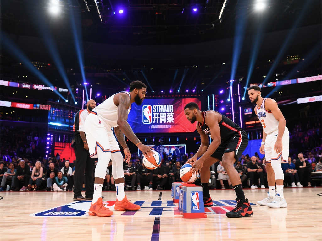 NBA全明星技巧挑战赛趣味十足,球员展现多才多艺 NBA全明星技巧挑战赛趣味十足,球员展现多才多艺